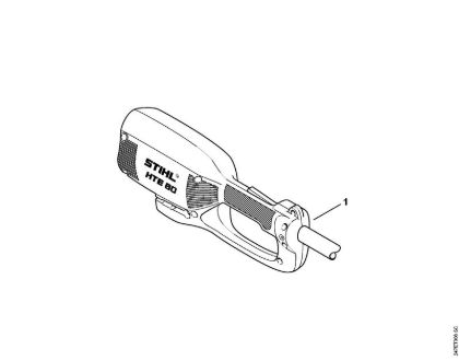 Podadoras de altura eléctricas (HTE) HTE 60 Níºmero de máquinaÂ  de la marca Stihl